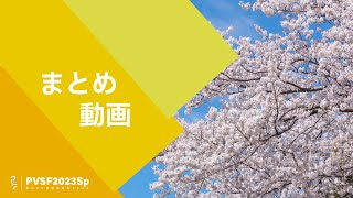 PVSF2023Sp まとめ動画 - PVSF | PVSF archive