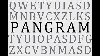 PANGRAM - 飯田二歩 | PVSF archive